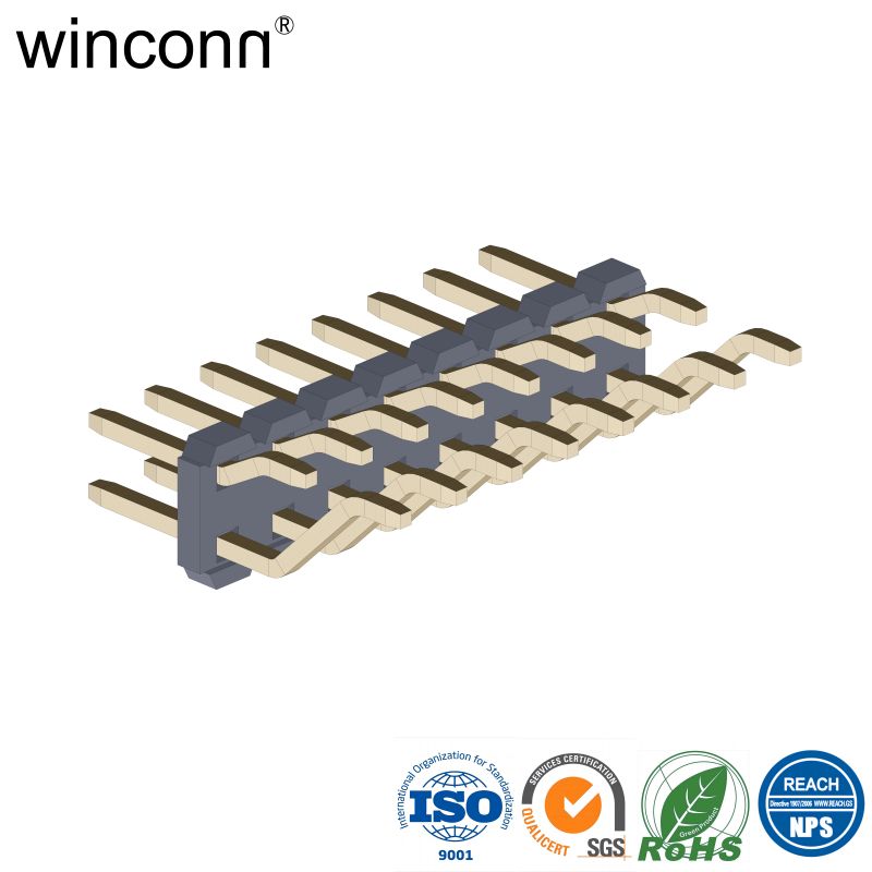 Right Angle SMT Base stations Pin Header connector