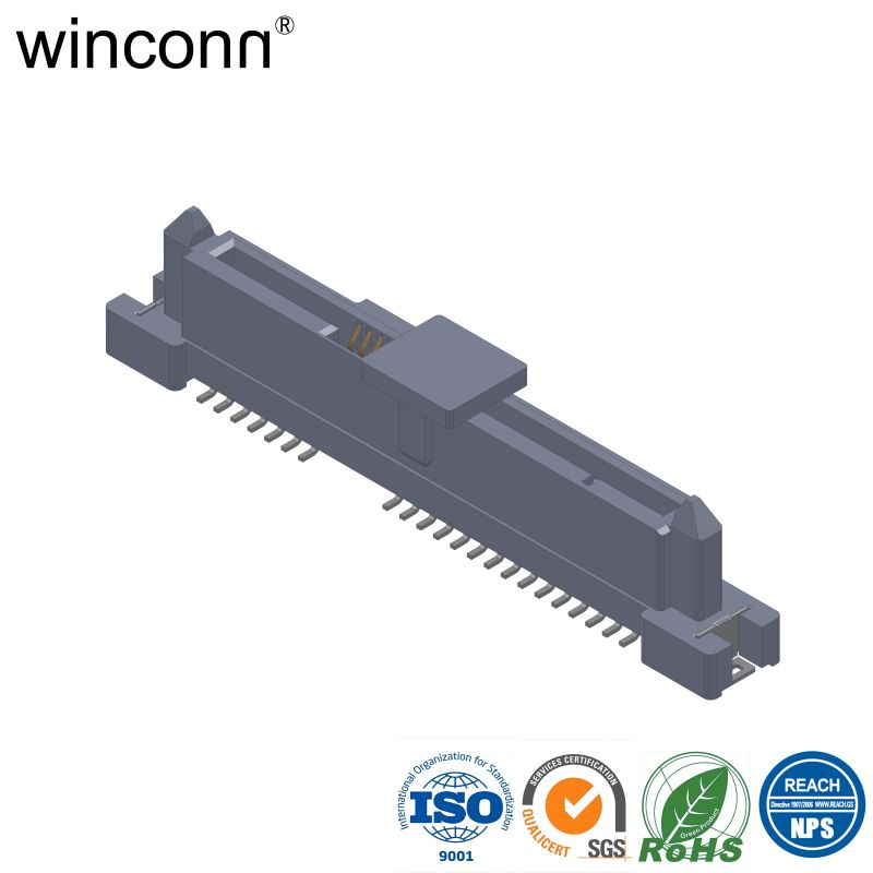 13P PCB Mount Right Angle SMT Optical Disk Drive Micro Serial ATA