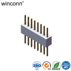 ic sip socket 1.27mm single row straight DIP Round Female Header sockets for ics connector
