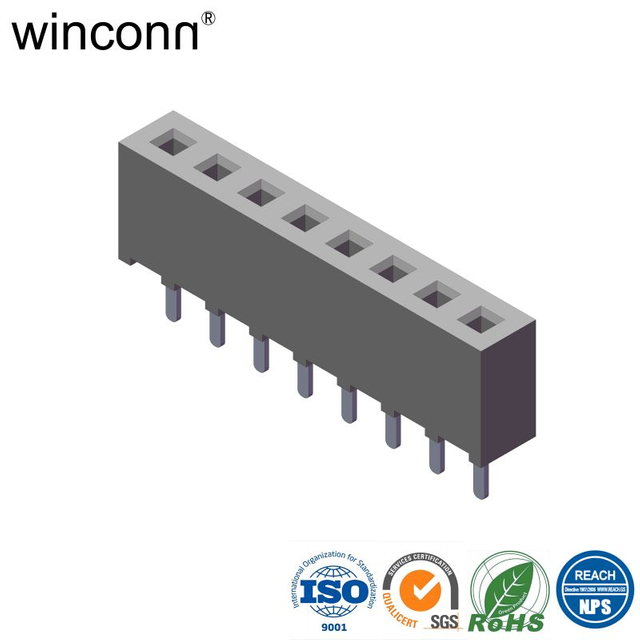 Housing Thickness=4.60mm Board Lock Female Header Terminal