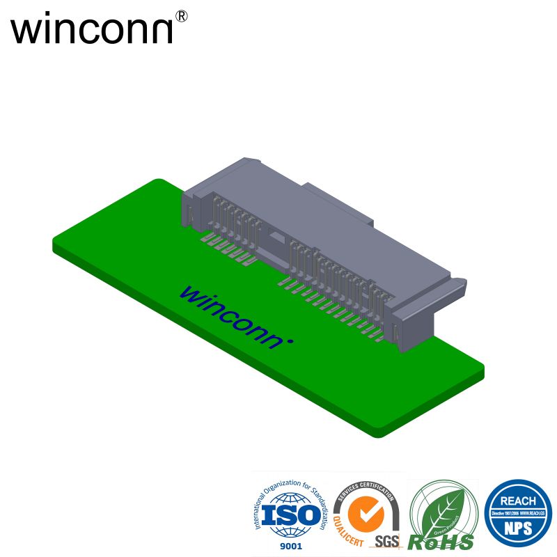 SIGNAL CONNECTORS Mounting Peg Vertical SMT Networking SATA