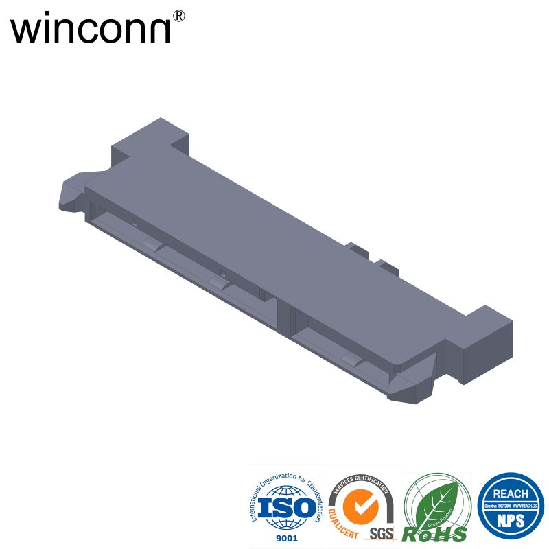 22P Panel Mount Right Angle DIP Networking Slim SATA connector