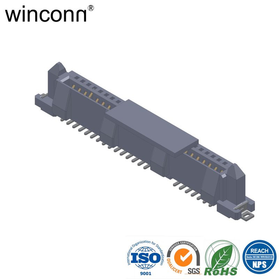 SATA 22P Receptacle Vertical Smt Type H=6.35mm