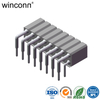 Female IC Socket 2.54mm Double Row Right Angle DIP Type