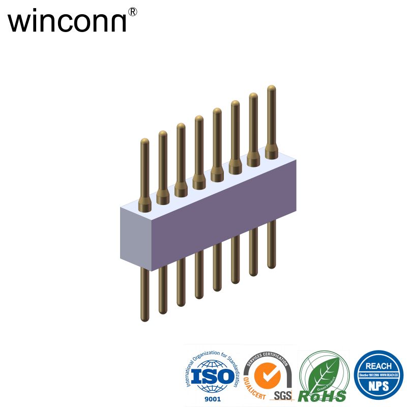 ic sip socket 1.27mm single row straight DIP Round Female Header sockets for ics connector