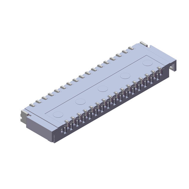 Right Angle SMT Copper 0.011(0.3mm) FFC connector