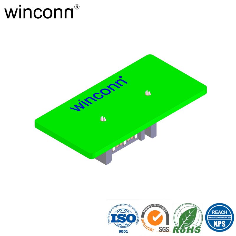 10 Gbps Wire Wrap Straight SMT Rack-mount server Mini SATA connector