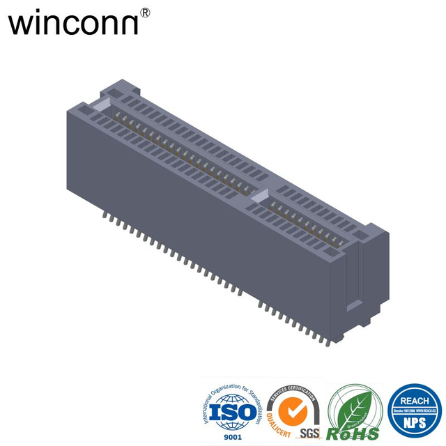 Edge Card Sockets Mounting Peg PCIE Connector