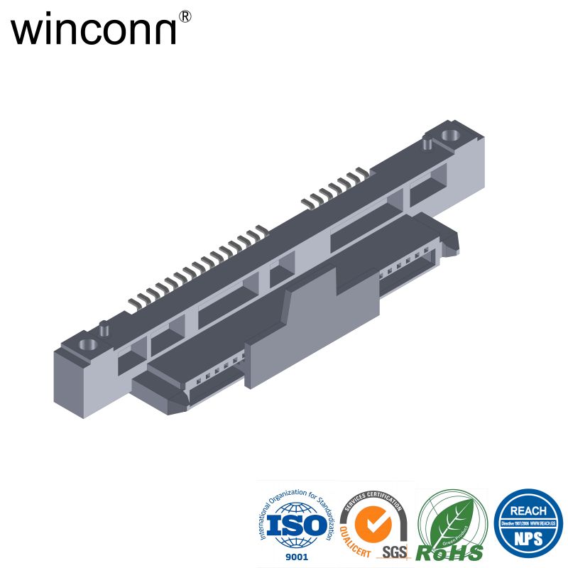 SAS-3/PCIe-3 PLUGS Solder Cup Straight DIP Servers S-ATA