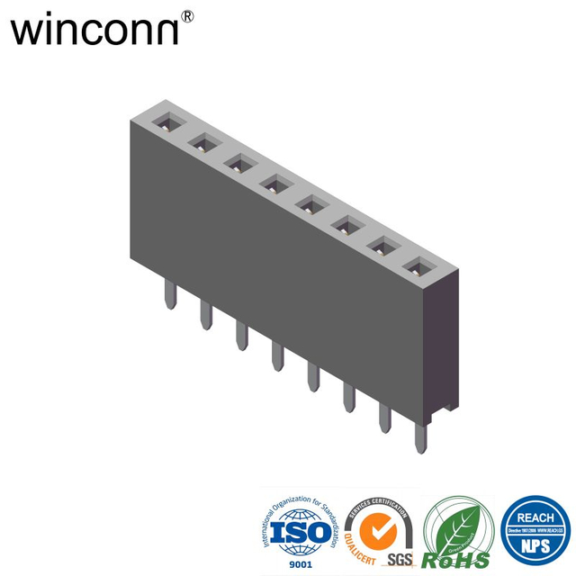 Straight DIP Signal Wire-to-Board Female Header socket