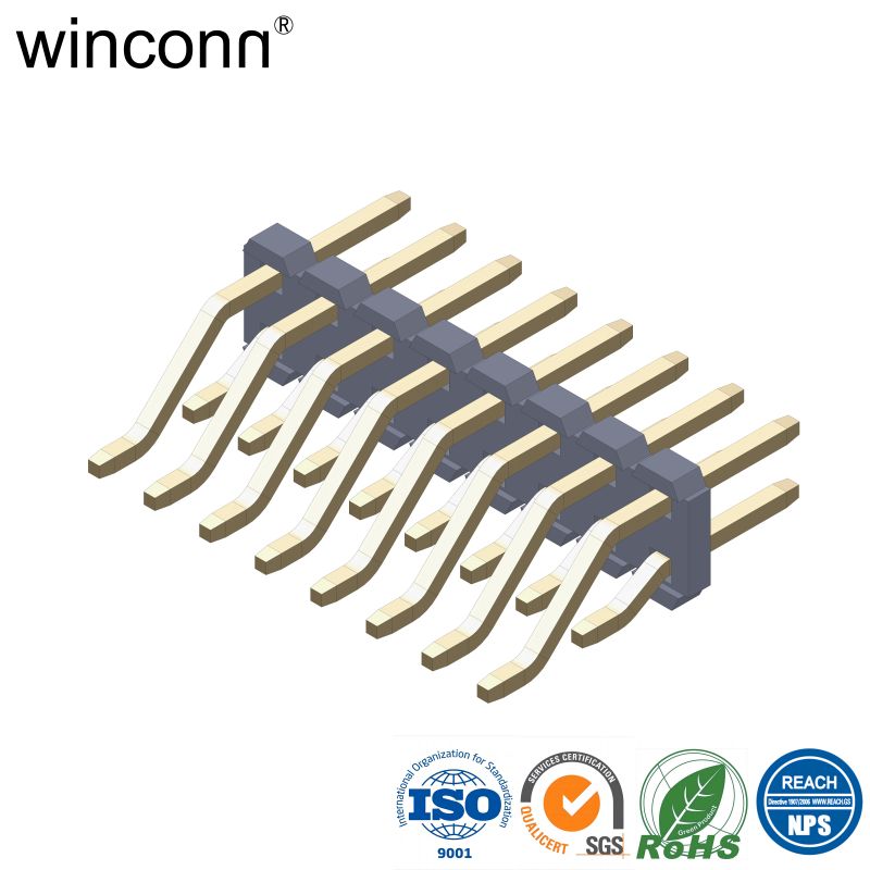Right Angle SMT Base stations Pin Header connector