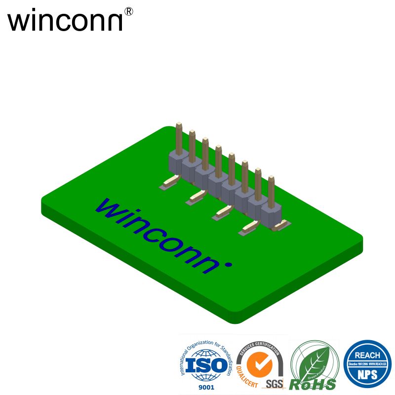 Horizontal SMT SMD bus Pin Header Socket