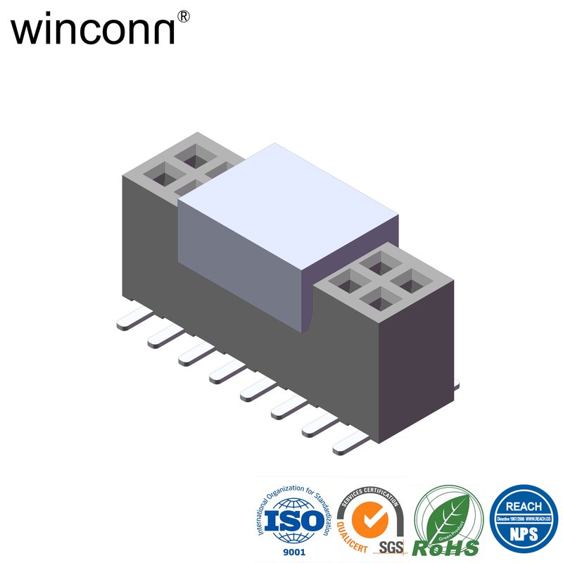 1.27mm double row 9Pin female to female header pin terminal socket connector