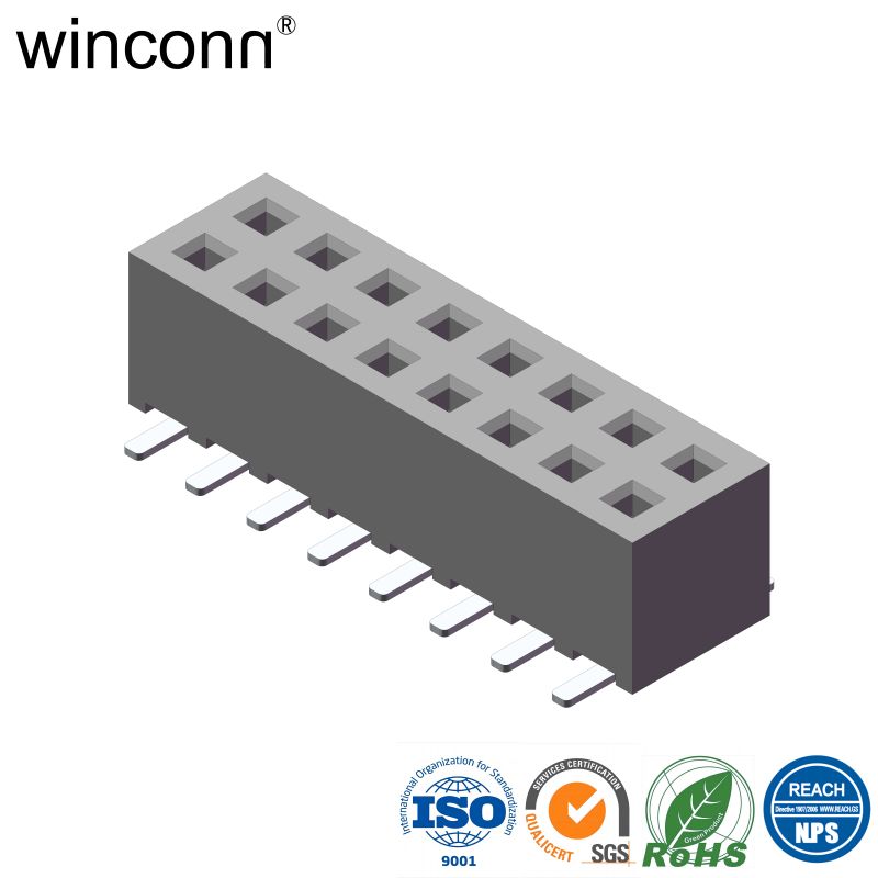 Horizontal SMT SMD Power Wire-to-Board Female Header socket