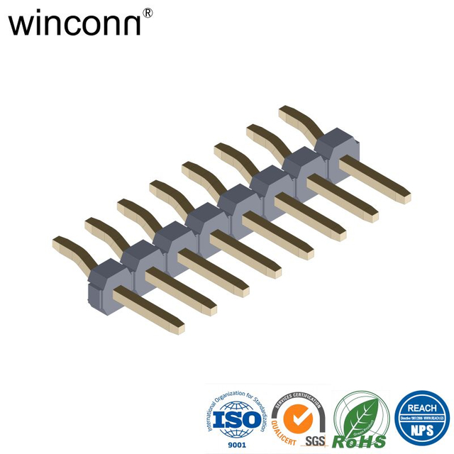 Right Angle SMT Wire-to-Panel Wire-to-Wire Pin Header connector