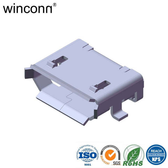 AB Type Mounting Flange connector Micro USB 