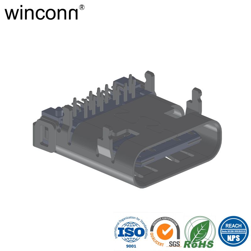 USB Type C 3.1 Receptacle Socket Terminal Power Connector