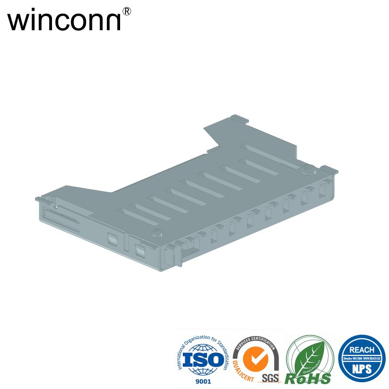 SD SHORT TYPE SMT mobile phone connector 