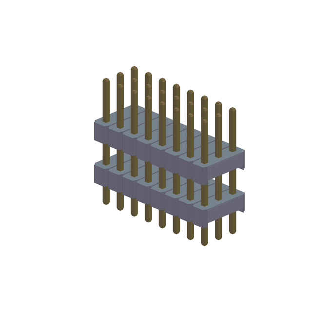 Square Pin Header Press Fit Pin Header Terminal