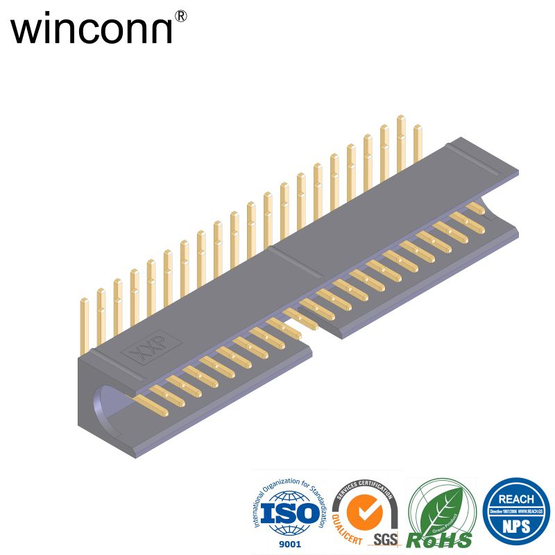 Box Header Pitch 2.54mm Right Angle DIP U Type from China manufacturer ...
