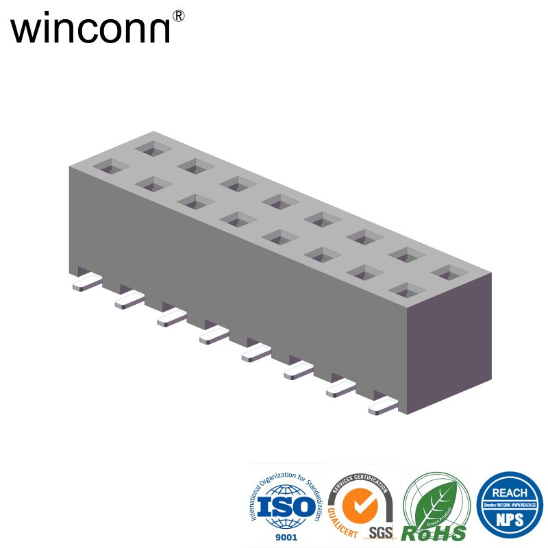 horizontal surface mount LED Sensor Switch Female Header connector from ...