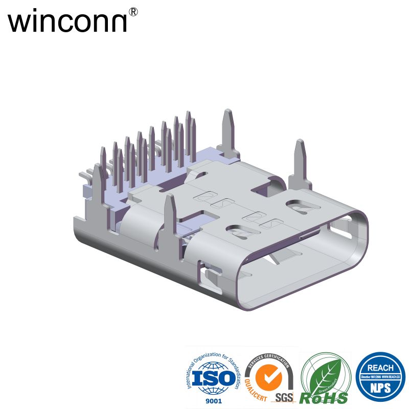 USB 3.1 Top-Mount Mounting Style Type C USB socket