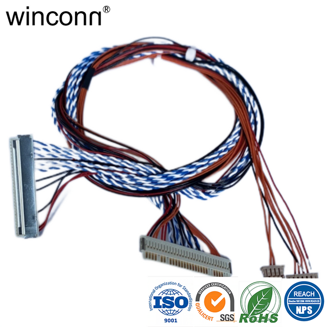 High-speed LVDS wire harness for TV LCD