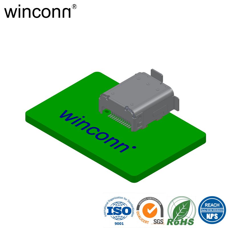 24P Top-Mount Mounting Style USB C Type connector
