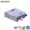 USB 10Gbps Vertical Mounting Style micro USB connector