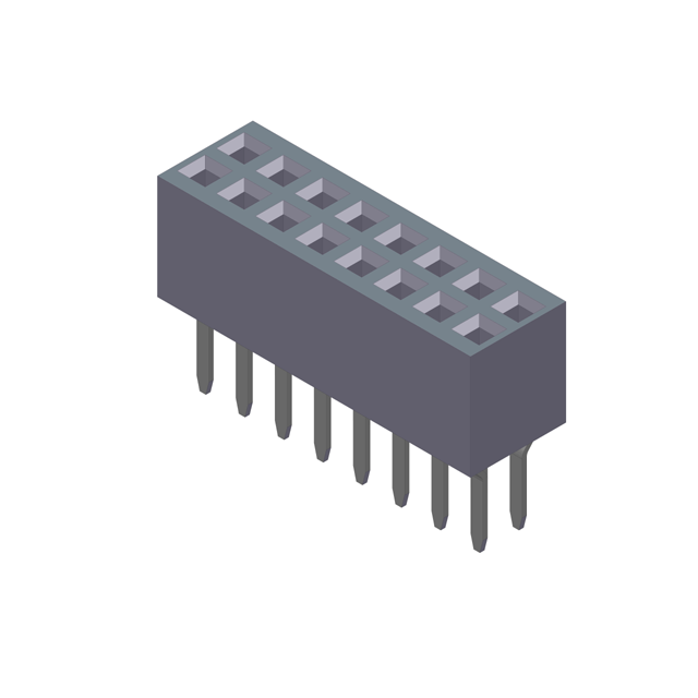 Molex Alternative Materials Mounting Flange Pin Header connector