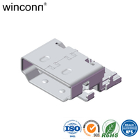 Type A 19P through hole HDMI socket