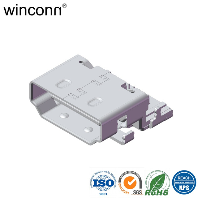 Type A 19P through hole HDMI socket