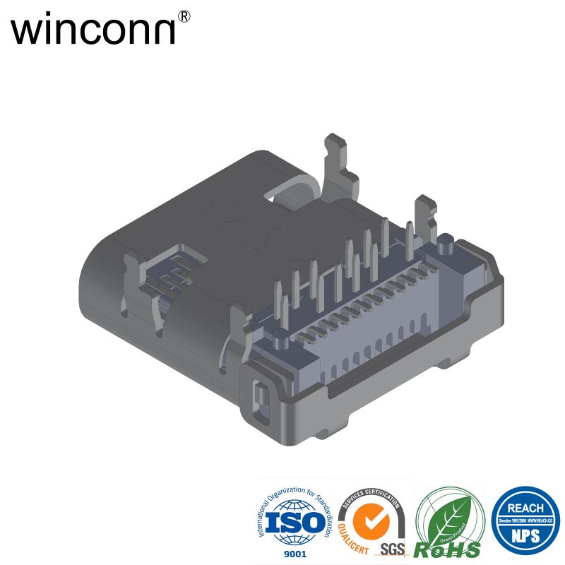 USB Type C 3.1 Receptacle Socket Terminal Power Connector