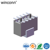1.27mm vertical smt with post for mother board female header terminal socket connector
