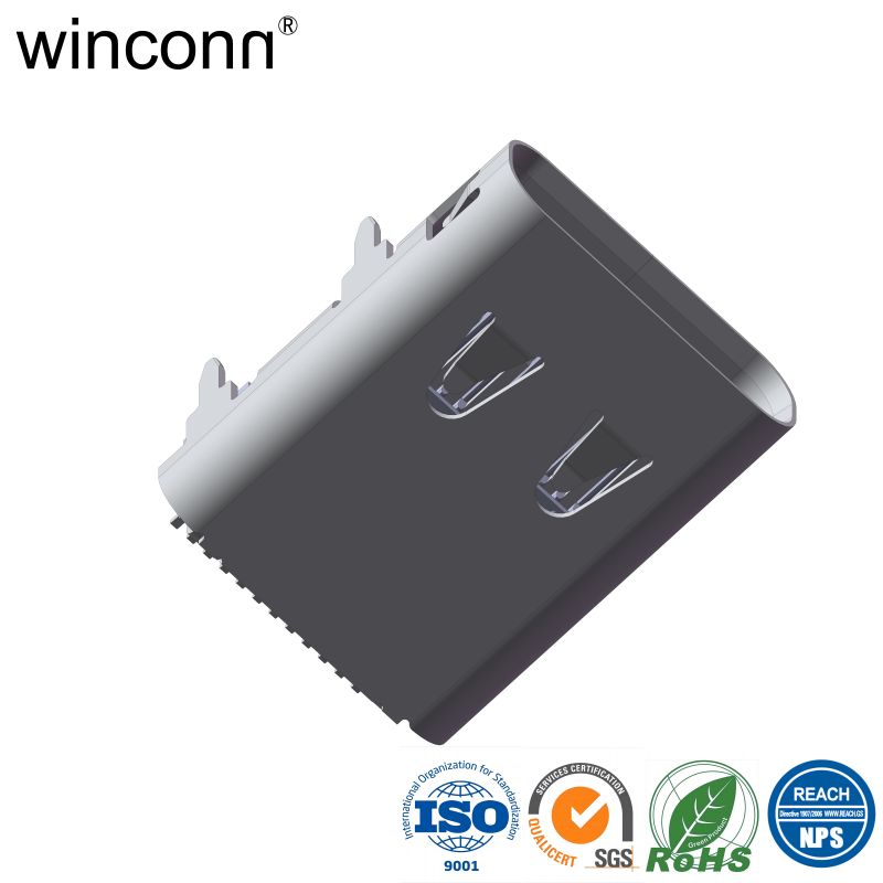 USB 3.1 Top-Mount Mounting Style Type C USB socket