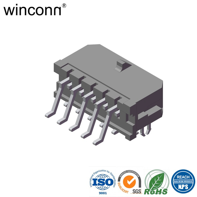 BTX Micro Fit Pitch 3.00mm Lock PCB function Double Row Right Angle SMT Type connector