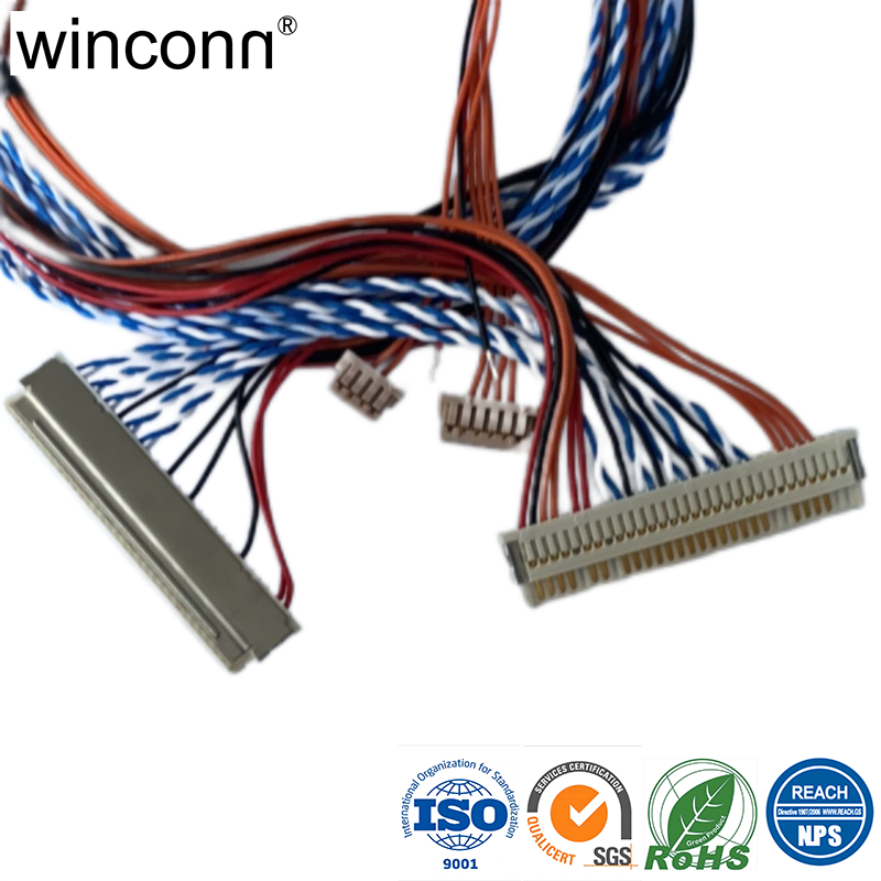High-speed LVDS wire harness for TV LCD