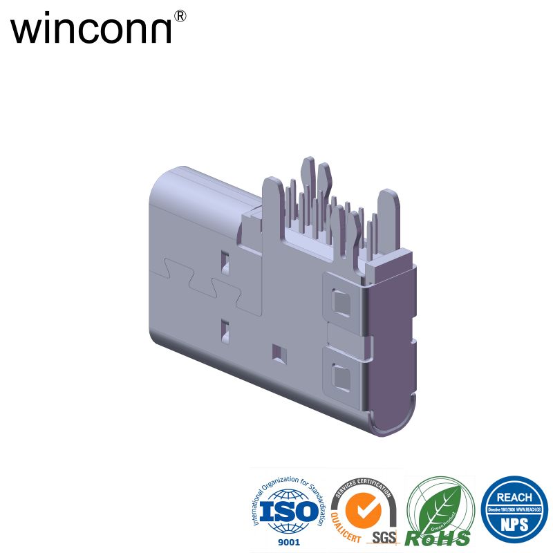 horizontal surface mount Air purification systems USB 3.2 terminal