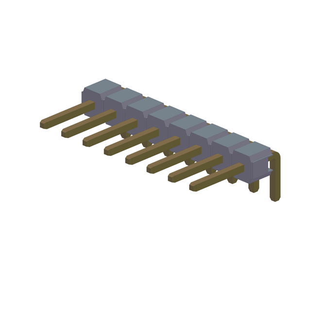 Pin Header 0.76um Au plating