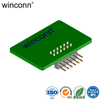 PCB Connector Male Right Angle Double Row 2.0mm Pitch Pin Header