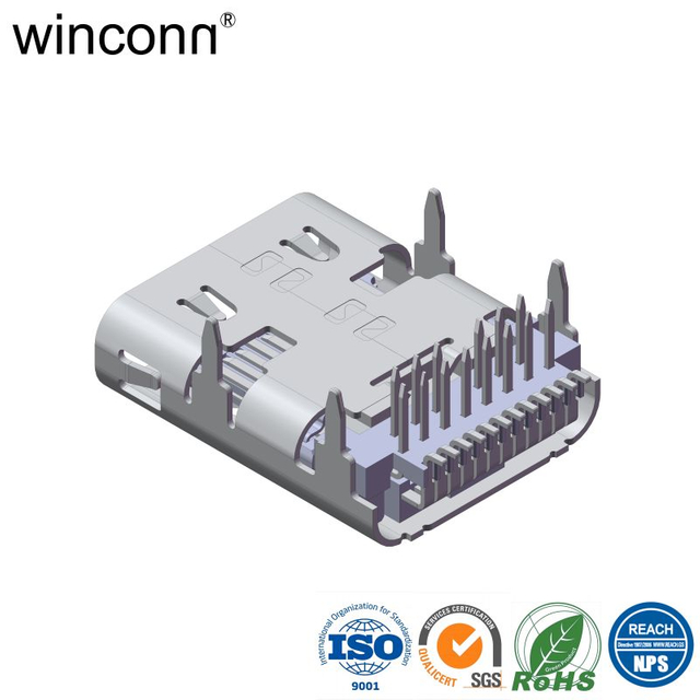 USB 3.1 Top-Mount Mounting Style Type C USB socket