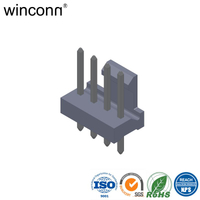 TE Alternative Materials 2.54mm Straight DIP Wafer Socket