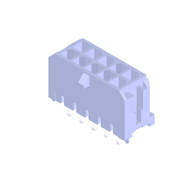 10A Panel Mount Micro Fit connector