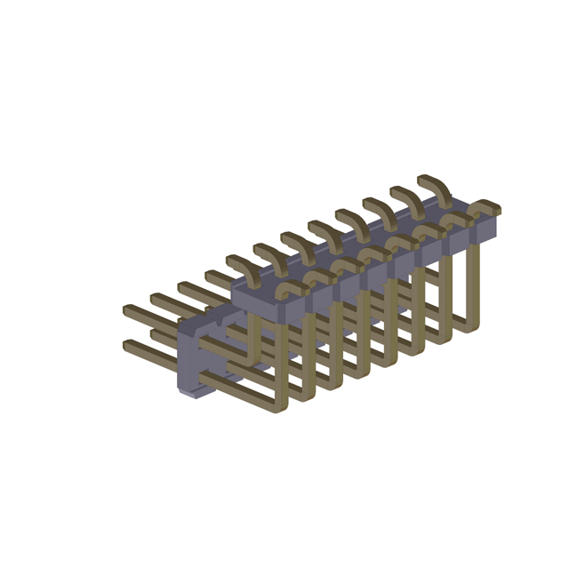 Right Angle SMT Aviation and Aerospace Pin Header Socket