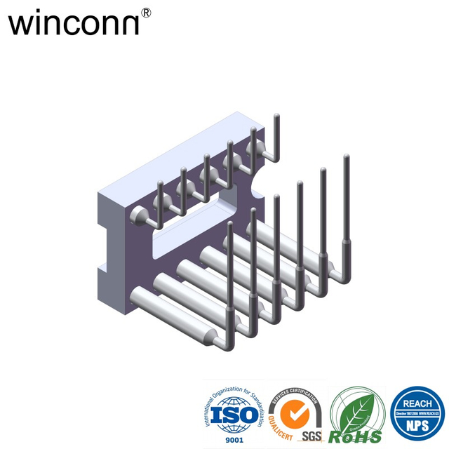 Female IC Socket 2.54mm*7.62mm Right Angle DIP Type connector