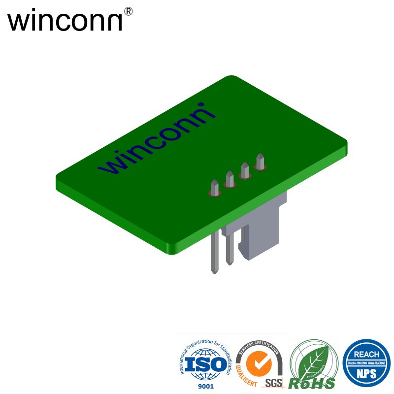 TE Alternative Materials 2.54mm Straight DIP Wafer Socket