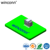 1.27mm vertical smt with post for mother board female header terminal socket connector