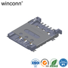 Nano SIM 6P 8P SMT mobile phone connector 