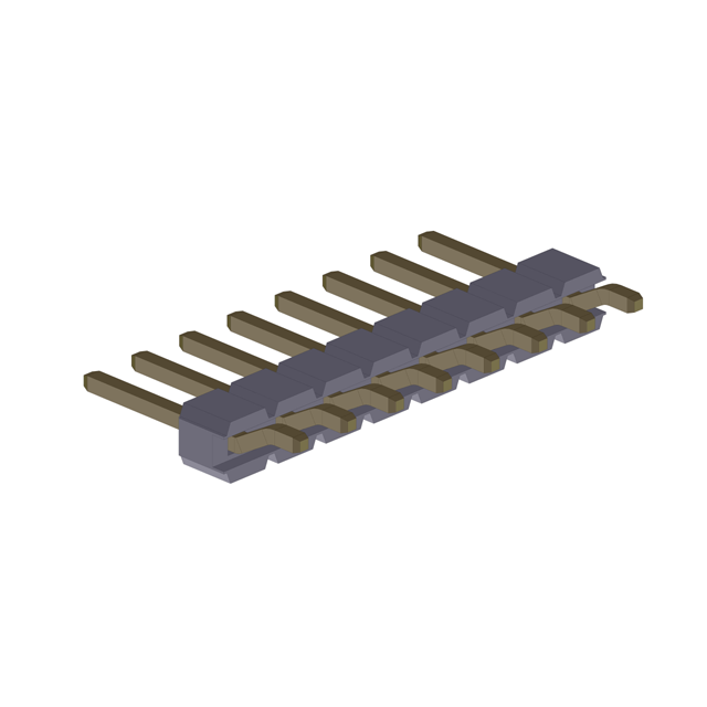 Gold Plated Straight SMT Pin Header Terminal