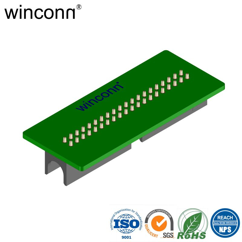 Box Header Pitch 2.54mm Vertical DIP U Type from China manufacturer ...